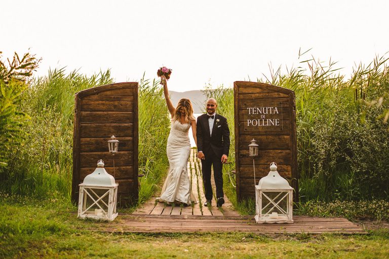 matrimonio tenuta di polline