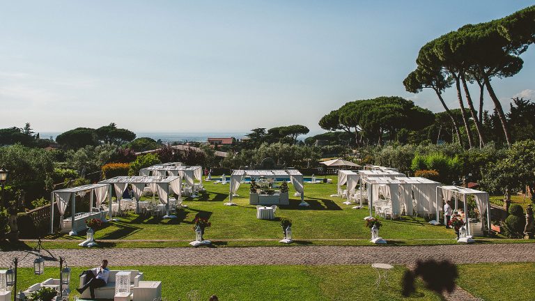 foto e video matrimonio villa appia eventi