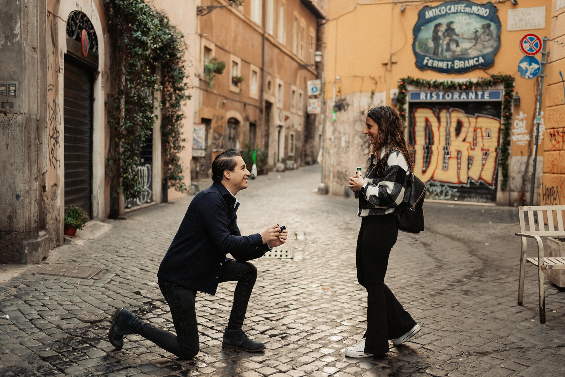 wedding proposal in rome