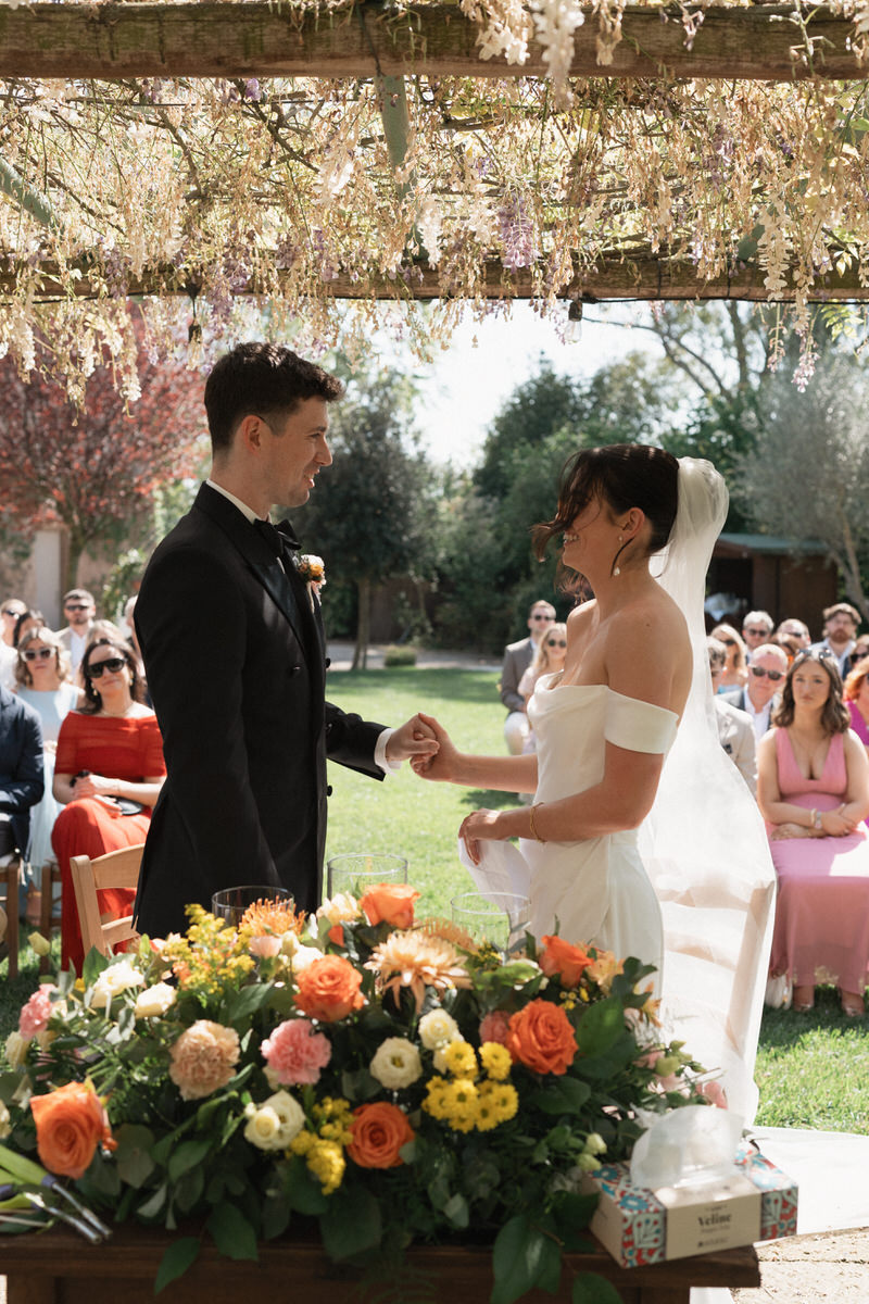 wedding at casale doria pamphilj