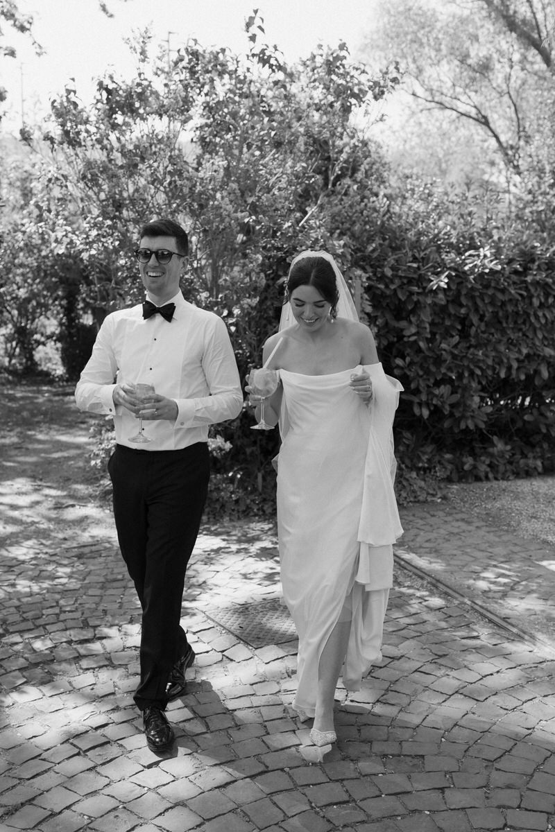 wedding at casale doria pamphilj