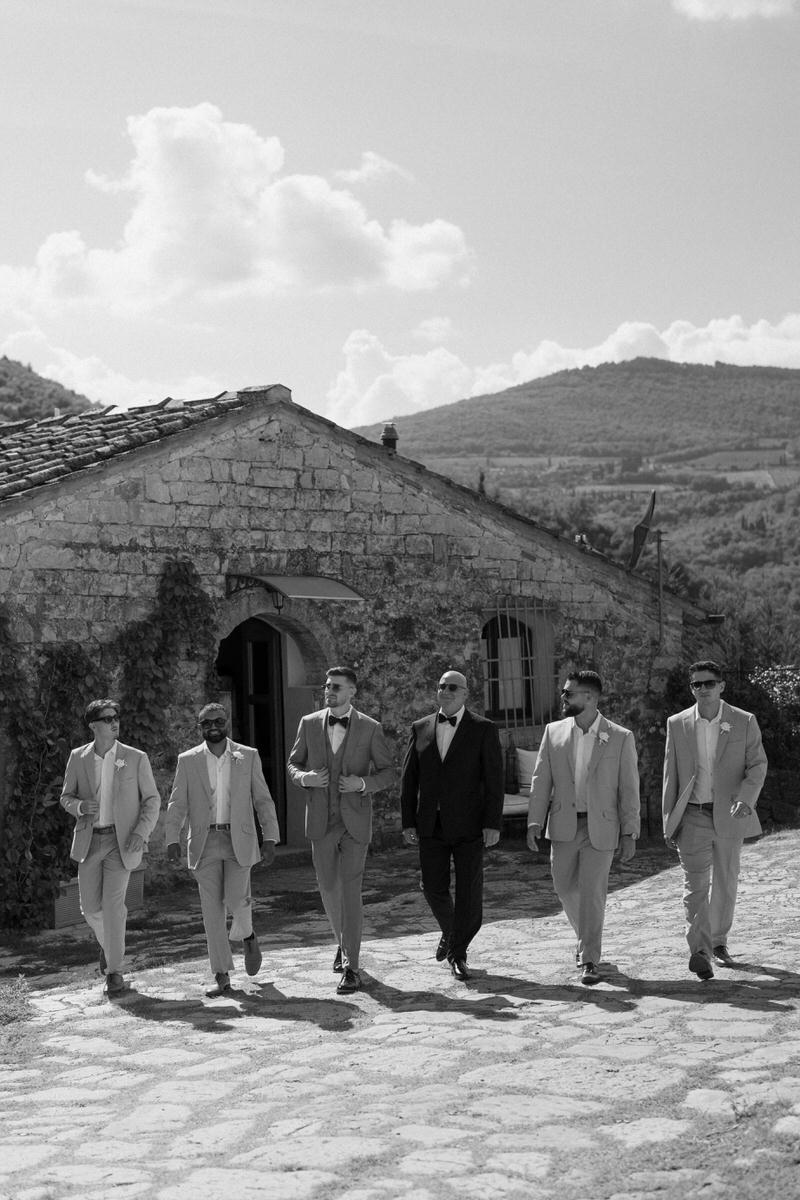 wedding at castello del trebbio