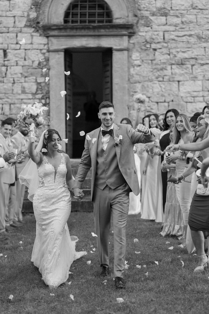 wedding at castello del trebbio