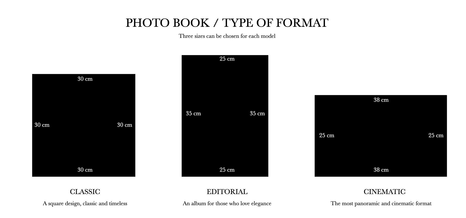 photobook price list