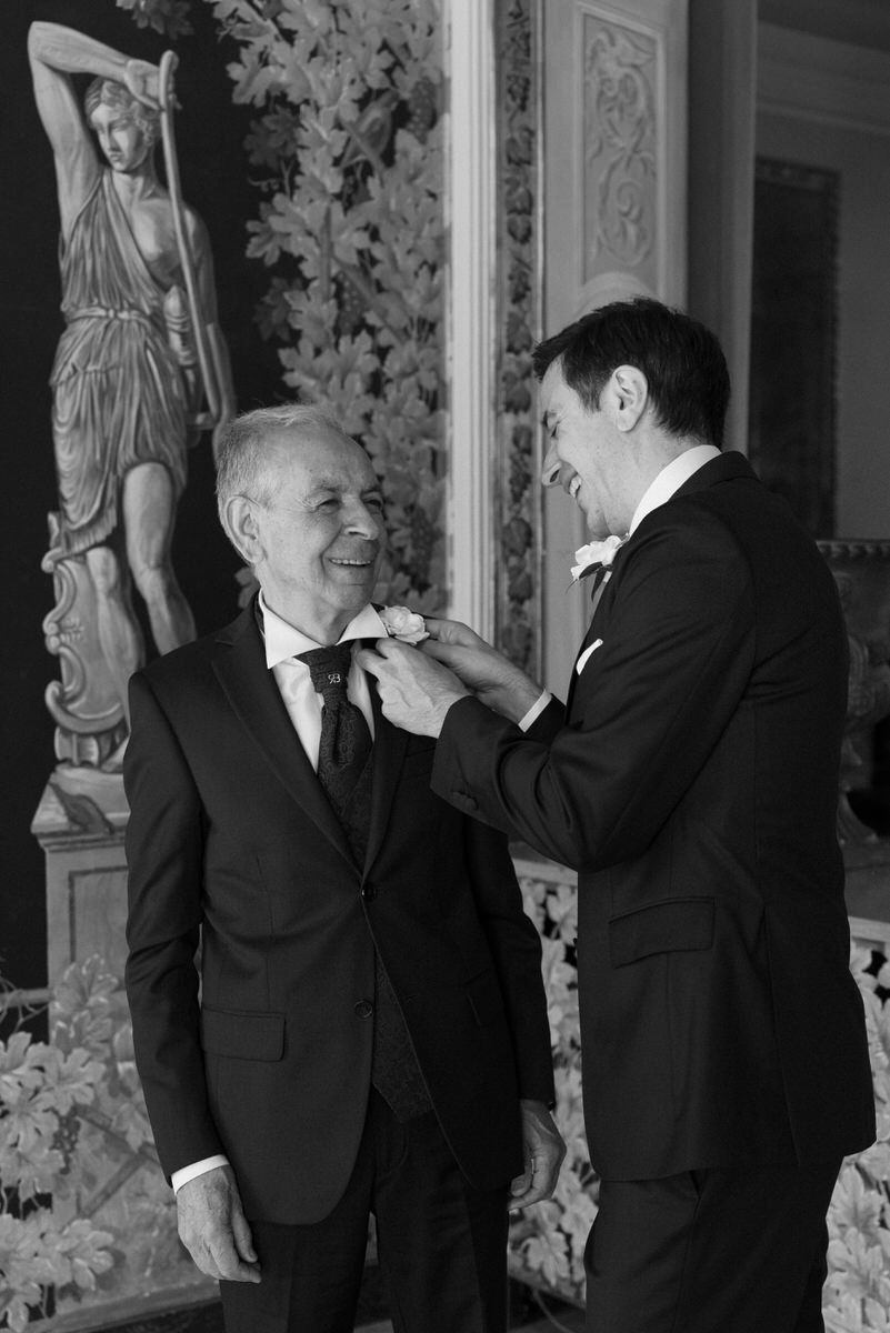 wedding at villa miani