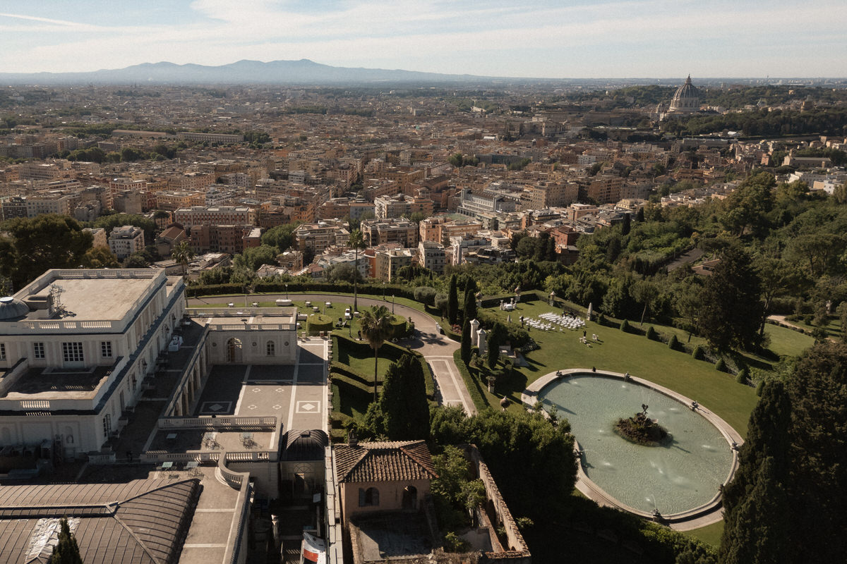 wedding at villa miani