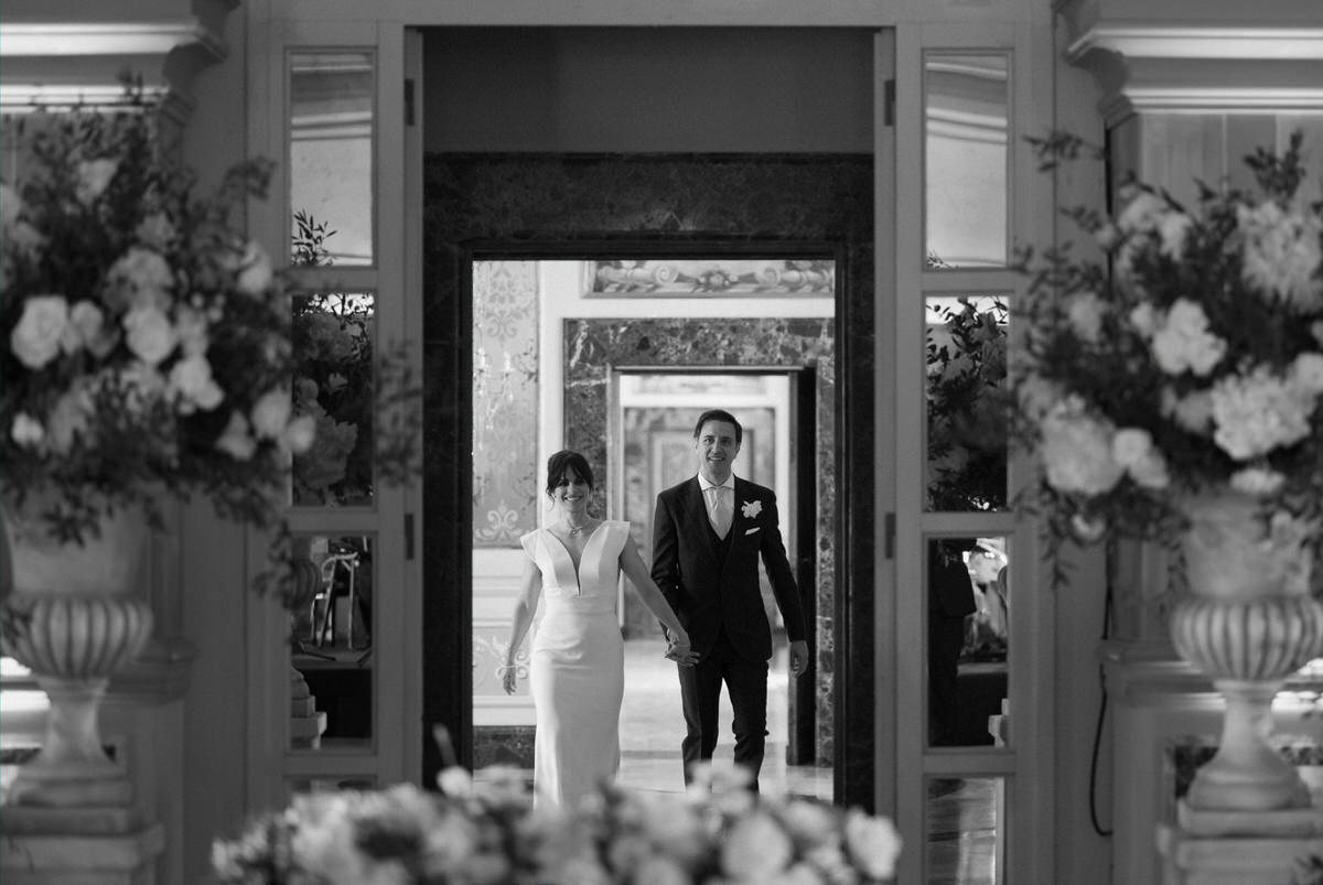 wedding at villa miani
